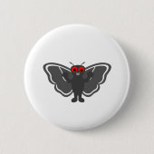 Niedlich Mothman Button (Vorderseite)