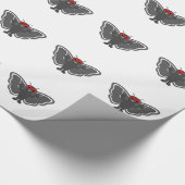 Niedlich Mothman Geschenkpapier (Ecke)