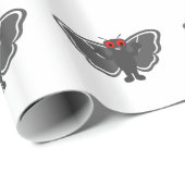 Niedlich Mothman Geschenkpapier (Rolleneckpunkt)