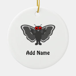 Niedlich Mothman Keramik Ornament