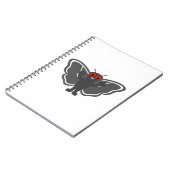 Niedlich Mothman Notizblock (Linke Seite)