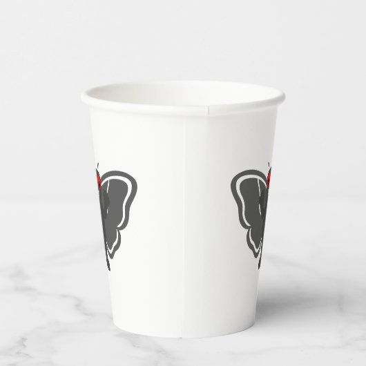 Niedlich Mothman Pappbecher (Rechts)