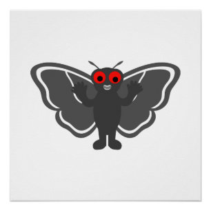 Niedlich Mothman Poster