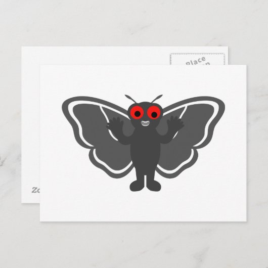 Niedlich Mothman Postkarte (Vorne/Hinten)