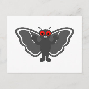 Niedlich Mothman Postkarte