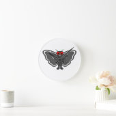 Niedlich Mothman Runde Wanduhr (Zuhause)