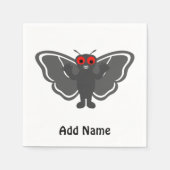 Niedlich Mothman Serviette (Vorderseite)