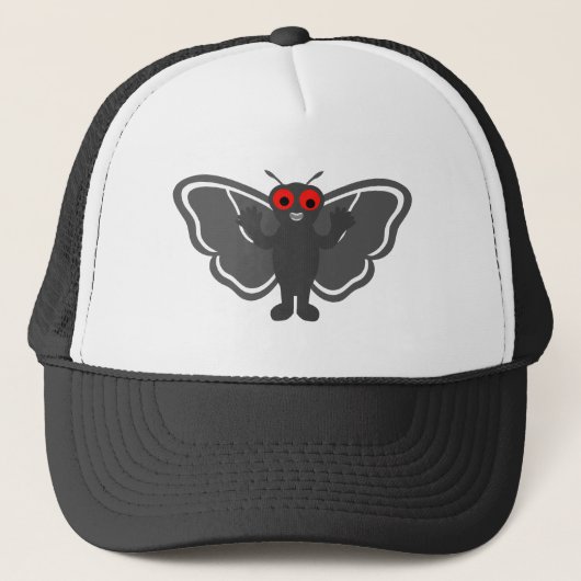 Niedlich Mothman Truckerkappe (Vorderseite)