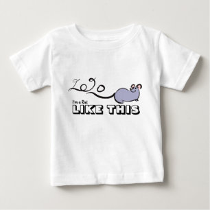 Niedlich Mouse Cartoon Lunar Rat Neujahr 2020 Baby T-shirt