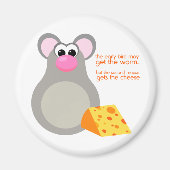 Niedlich Mouse Cartoon Magnet (Vorne)