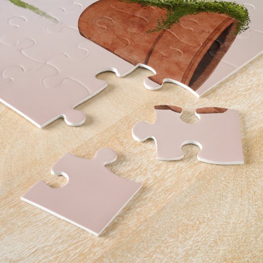 Niedlich Mouse Ladybug Green Personal Puzzle (Seite)