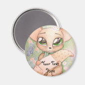 Niedlich Mouse Magnet (Vorderseite/Rückseite)