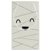 Niedlich Mummy Halloween Kleine Geschenktüte (Rückseite)