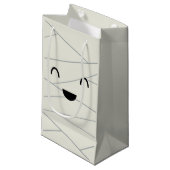 Niedlich Mummy Halloween Kleine Geschenktüte (Vorderseite Schrägansicht)
