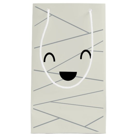 Niedlich Mummy Halloween Kleine Geschenktüte (Vorderseite)