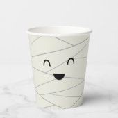 Niedlich Mummy Halloween Pappbecher (Rückseite)