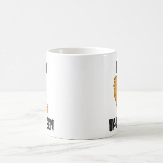 Niedlich Mummy HAPPY HALLOWEEN Kaffeetasse (Mittel)