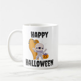 Niedlich Mummy HAPPY HALLOWEEN Kaffeetasse