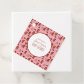 Niedlich Mushroom Baby Duschgarten Wald Danke Geschenkanhänger (Beispiel)