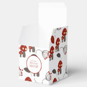 Niedlich Mushroom Baby Duschgarten Wald Danke Geschenkschachtel (Geöffnet)