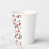 Niedlich Mushroom Baby Duschgarten Wald Danke Pappbecher (Links)