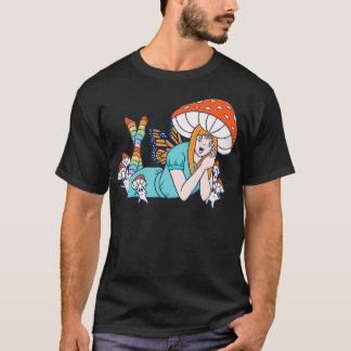 Niedlich Mushroom Fairy Woman T-Shirt