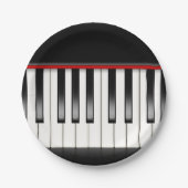 Niedlich Music fun Party Piano Teller (Vorderseite)