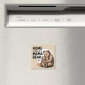 Niedlich Mütter Day Mama Bear Magnet (In Situ (Geschirrspüler))