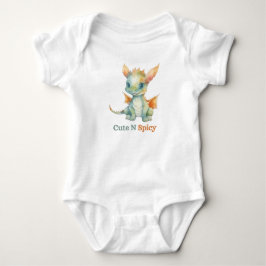 "Niedlich N Spicy" Dragon Baby One Stück Strampler