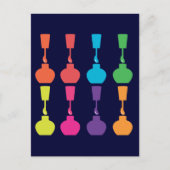 Niedlich Nagel Polnisch! Postkarte (Vorderseite)