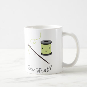 Niedlich, näh was? kaffeetasse