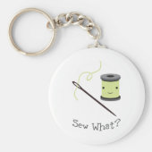 Niedlich, näh was? schlüsselanhänger (Vorne)