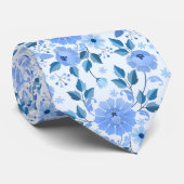 niedlich Nahtloses Muster mit Blume und Blätter au Krawatte (Gerollt)