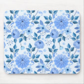 niedlich Nahtloses Muster mit Blume und Blätter au Mousepad (Vorne)