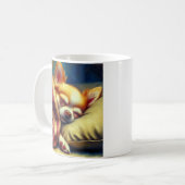 Niedlich Napping Chihuahua | Sweet Dreams Tee of Kaffeetasse (Vorderseite Links)