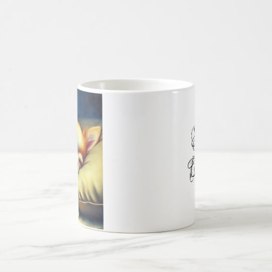 Niedlich Napping Chihuahua | Sweet Dreams Tee of Kaffeetasse (Mittel)