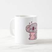 Niedlich Napping Koala Bear Kaffeetasse (Vorderseite Links)