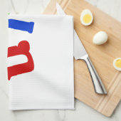 Niedlich ♦ Narak in thailändischer Sprache ♦ Küchentuch (Viertel Falte)