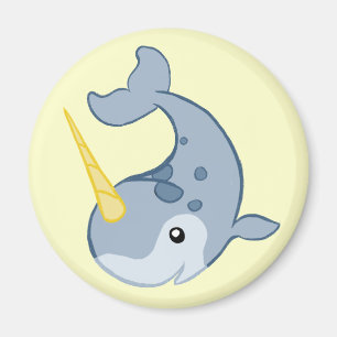 Niedlich Narwhal Magnet