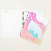 Niedlich Narwhale Ombre Pink Pastel Planner Planer (Anzeige)