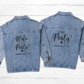 Niedlich Nashville Junggeselinnen-Abschied Jeansjacke