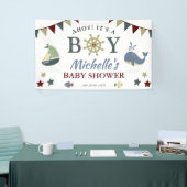 Niedlich Nautical Ahoy! Die Babydusche Banner (Messeveranstaltung)