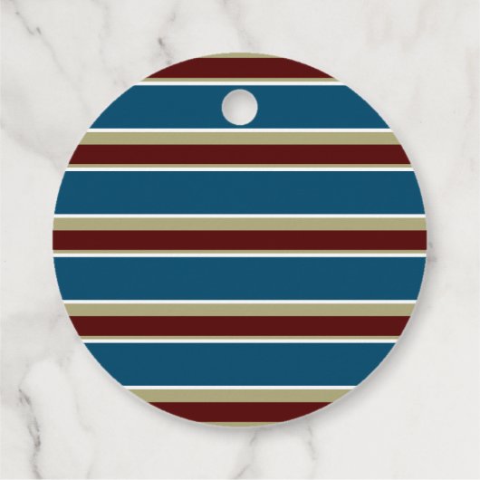 Niedlich Nautical Ahoy! Die Babydusche Geschenkanhänger (Rückseite)