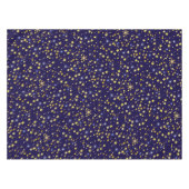 Niedlich Navy Blue Celestial Pattern Fun Lovely St Tischdecke (Vorderseite (Horizontal))