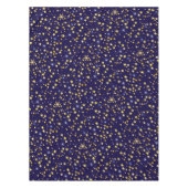 Niedlich Navy Blue Celestial Pattern Fun Lovely St Tischdecke (Vorderseite)