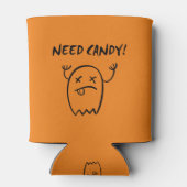 Niedlich Need Candy Halloween Ghost Monotone Dosenkühler (Rückseite)