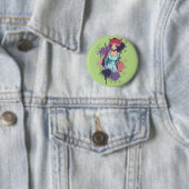 Niedlich Neko Girl - Cherry Cat Girl Button (Beispiel)
