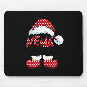 Niedlich Nema Claus New Christmas Weihnachten Mousepad
