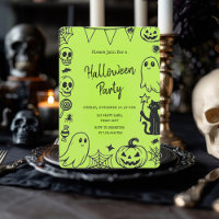Niedlich Neon Green Kids Halloween-Party