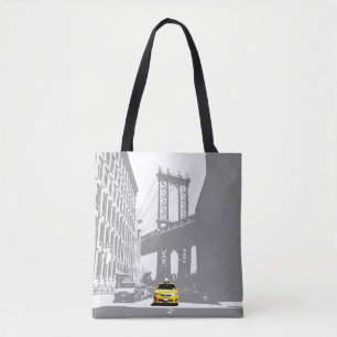 Niedlich New York City Nyc Yellow Taxi Brooklyn Gr Tasche